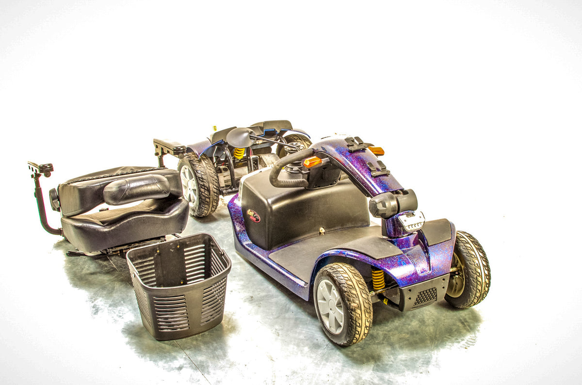 Pride Colt Deluxe Electric Mobility Scooter Used Transportable Folding 6mph Road Pavement