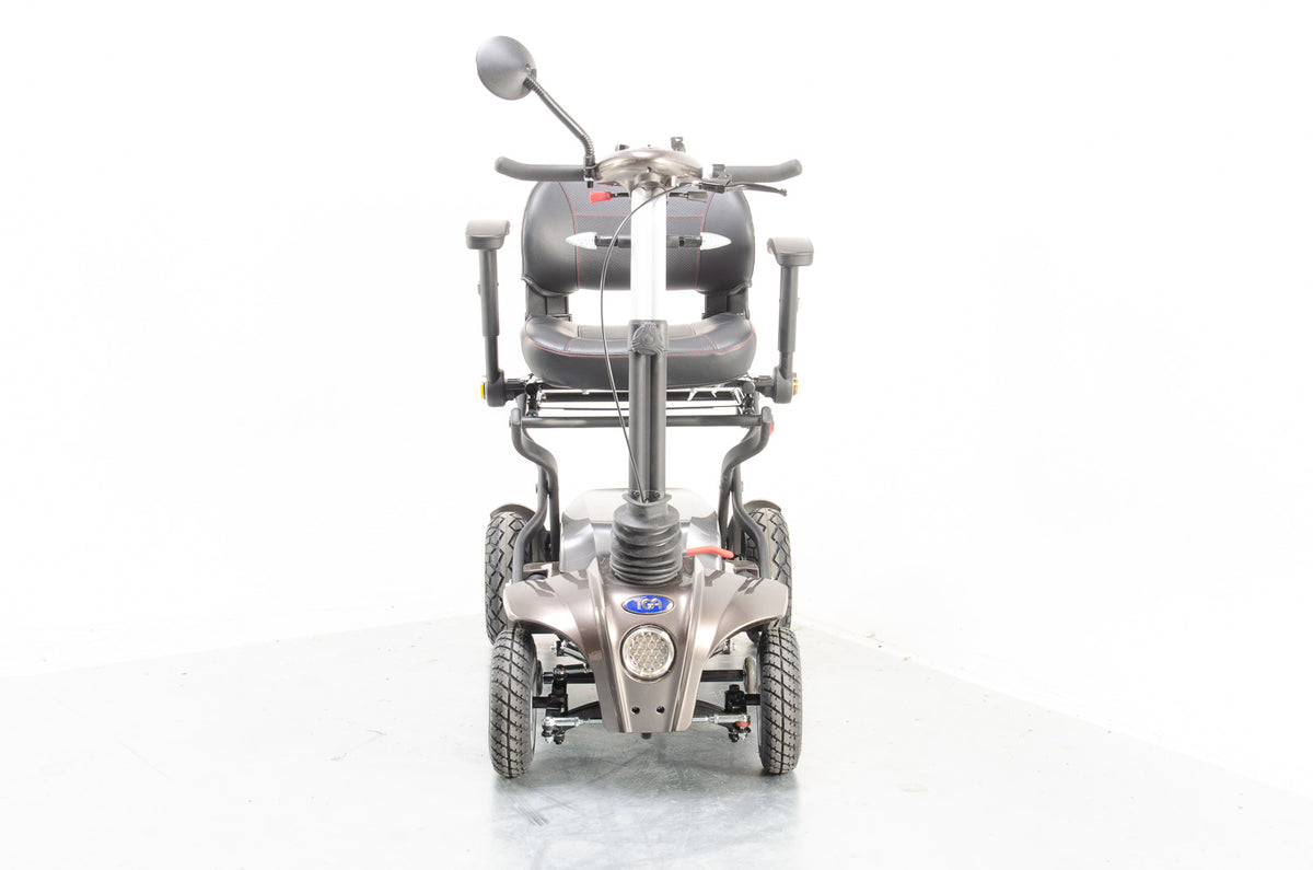TGA Maximo Plus Used Mobility Scooter 4mph Folding Lithium Pneumatic Suspension bronze