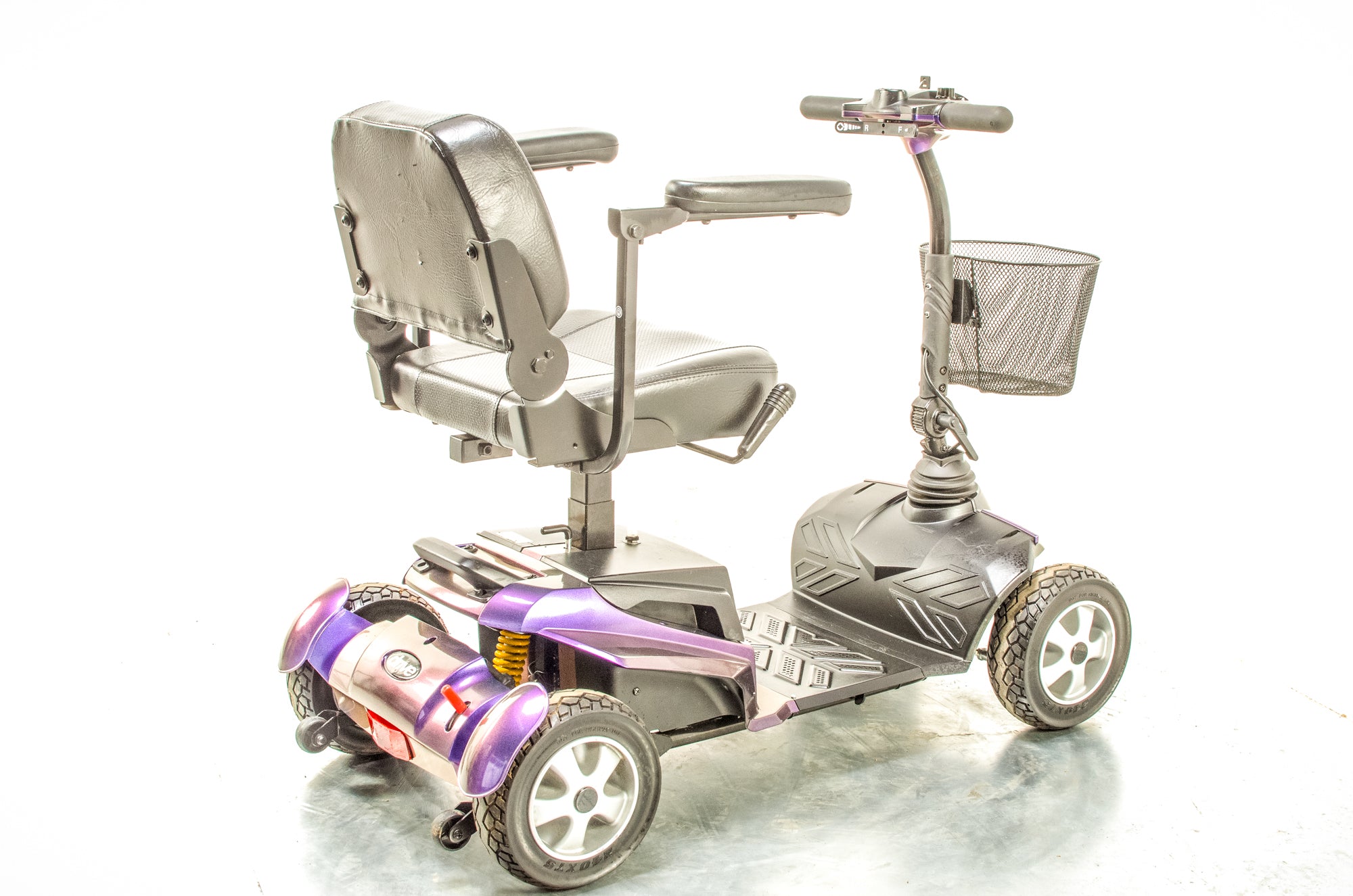 Drive Zen Transportable Mobility Boot Scooter Large Wheels Purple