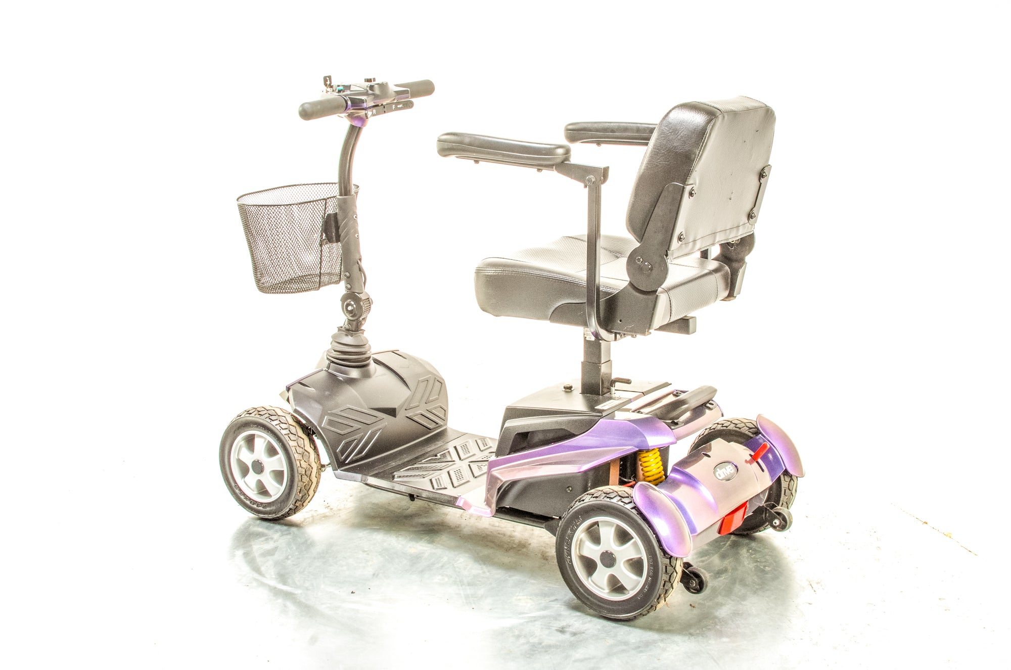 Drive Zen Transportable Mobility Boot Scooter Large Wheels Purple