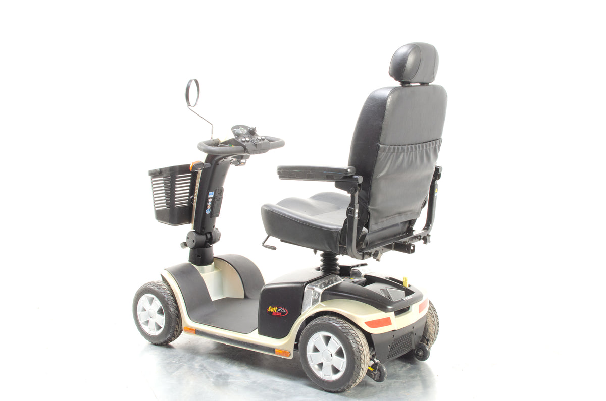 Pride Colt Deluxe Used Mobility Scooter 6mph Transportable Road Pavement Champagne