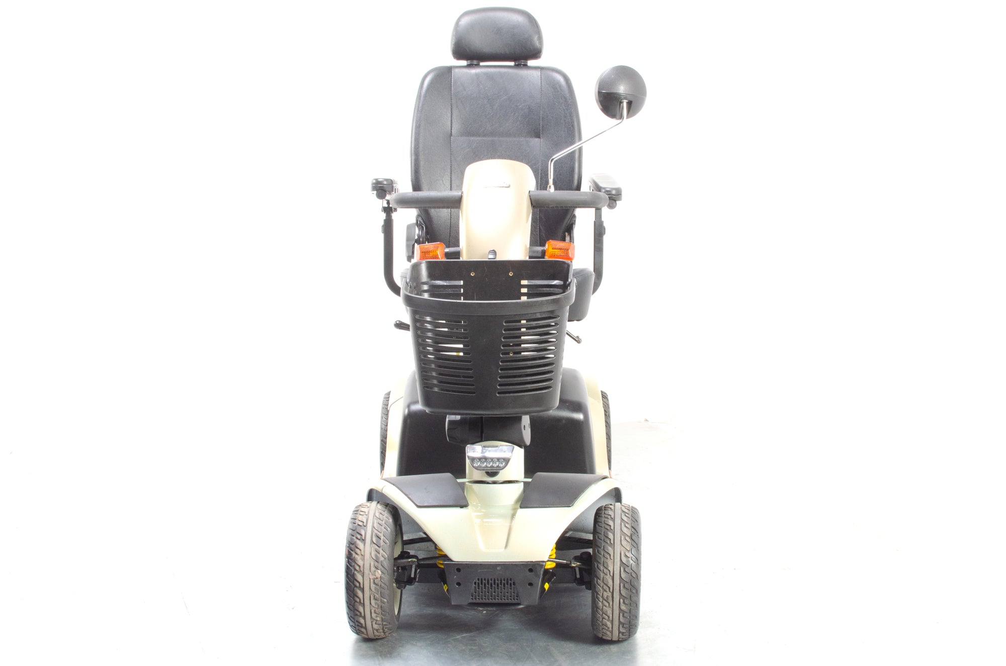 Pride Colt Deluxe Used Mobility Scooter 6mph Transportable Road Pavement Champagne Secondary image