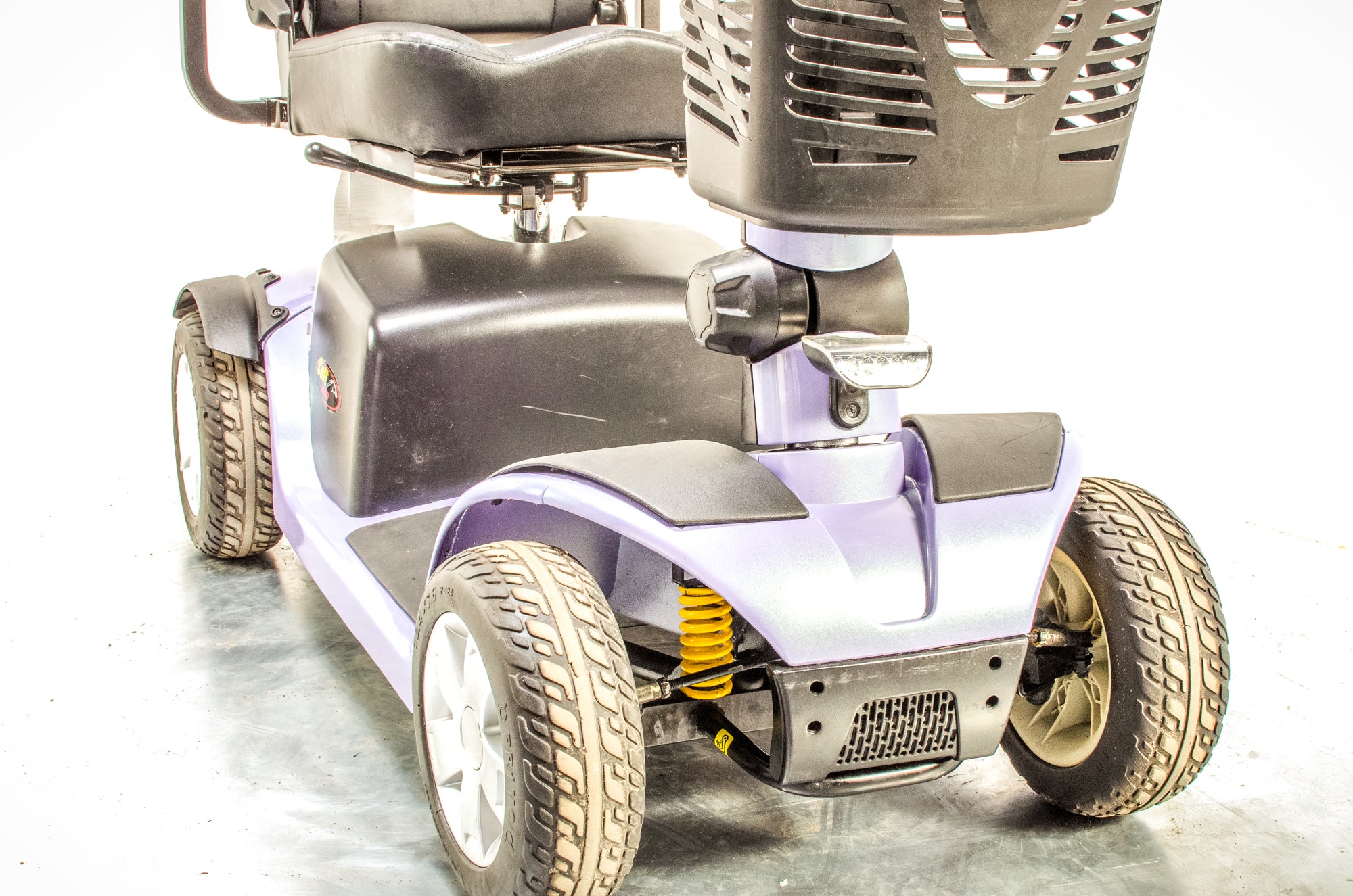 Pride Colt Sport Used Electric Mobility Scooter 8mph Transportable Road Pavement Suspension Lilac