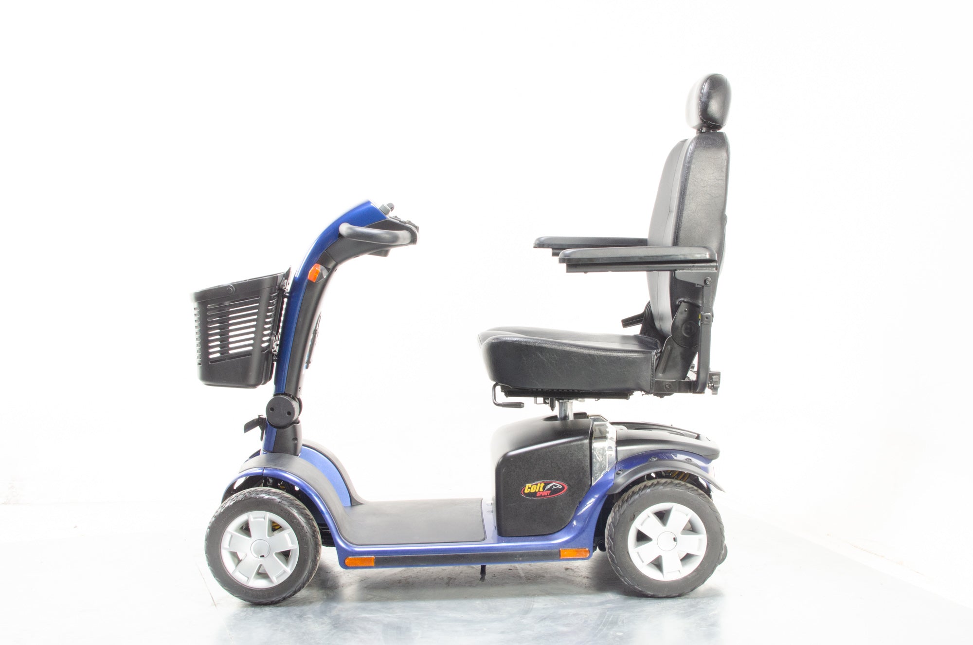 Pride Colt Sport Used Electric Mobility Scooter 8mph Transportable Road Pavement Suspension Solid Tyres