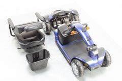 Pride Colt Sport Used Electric Mobility Scooter 8mph Transportable Road Pavement Suspension Blue