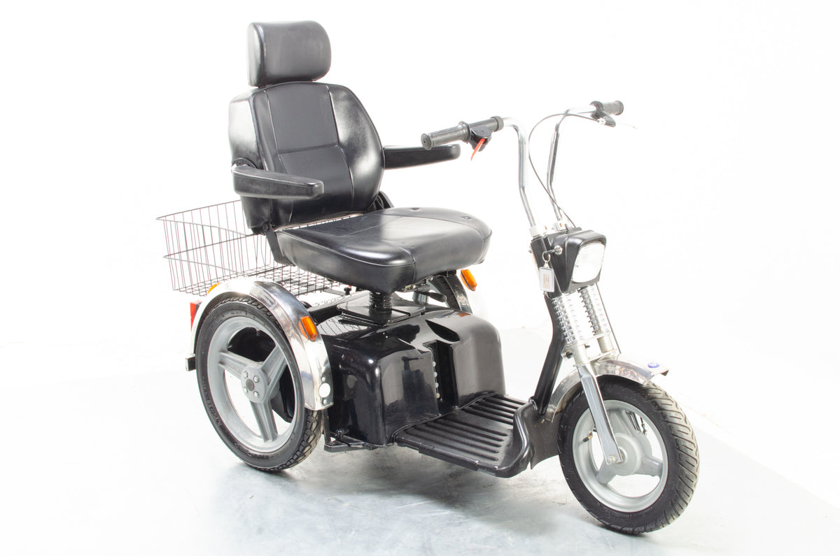 TGA Supersport Used Mobility Scooter 8mph Trike 3-Wheel Motorbike All-Terrain Large