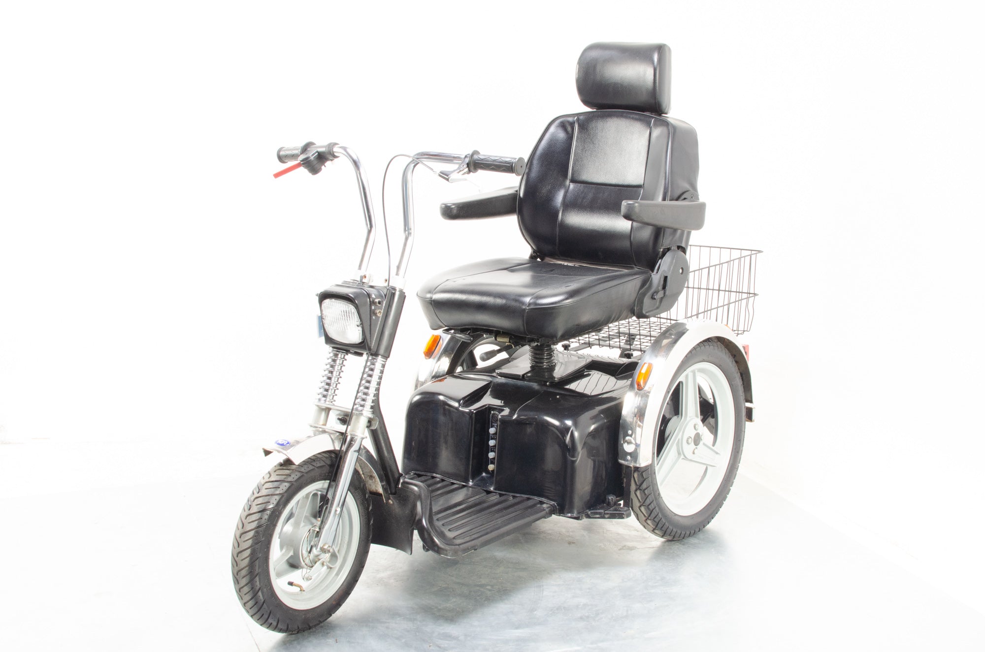 TGA Supersport Used Mobility Scooter 8mph Trike 3-Wheel Motorbike All-Terrain Large