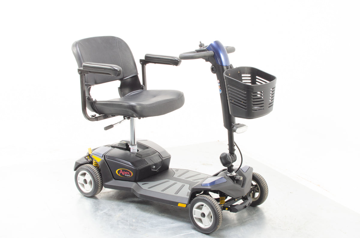 Pride Apex Rapid Used Electric Mobility Scooter Small Transportable Suspension Boot Portable