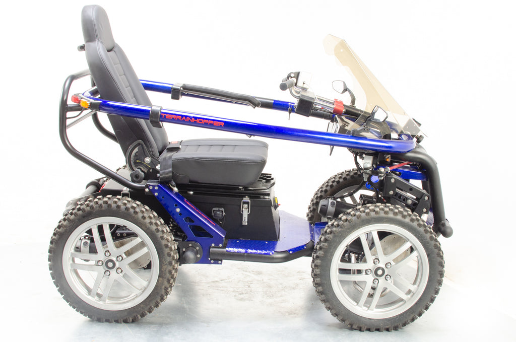 Terrainhopper Overlander 4Z 4WD Off-Road All-Terrain Mobility Scooter Tramper Sand Rock