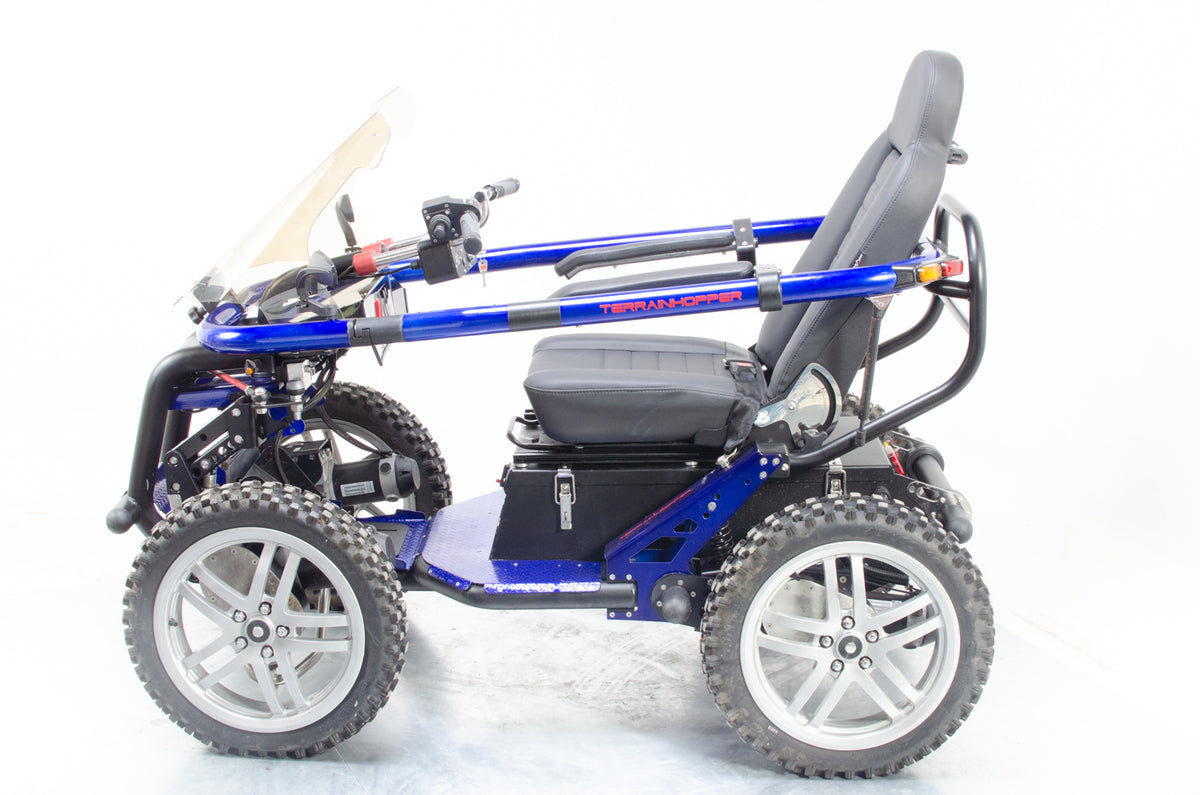 Terrainhopper Overlander 4Z 4WD Off-Road All-Terrain Mobility Scooter Tramper Sand Rock