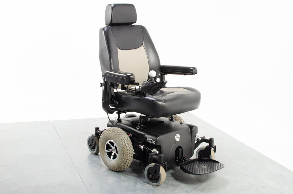 P327XL Used Powerchair Electric Mobility Wheelchair 32 Stone Bariatric Heavy-Duty