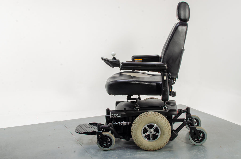 P327XL Used Powerchair Electric Mobility Wheelchair 32 Stone Bariatric Heavy-Duty