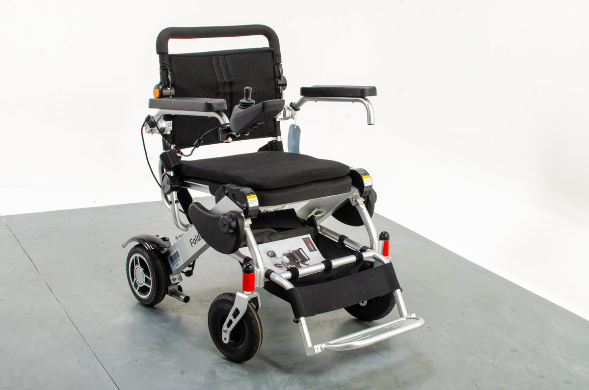 Foldalite Lightweight Lithium Folding Travel Electric Wheelchair Powerchair Motion Healthcare Main image