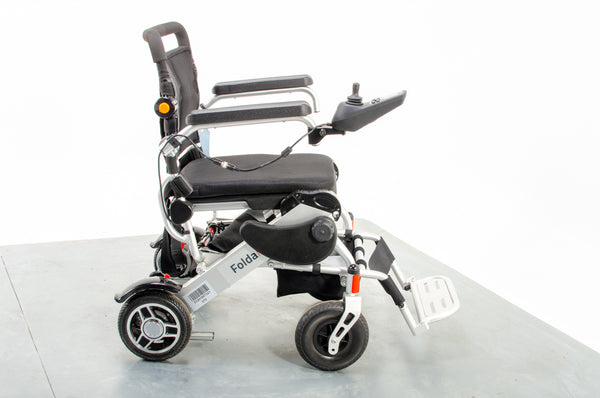 Foldalite Lightweight Lithium Folding Travel Electric Wheelchair Powerchair Motion Healthcare