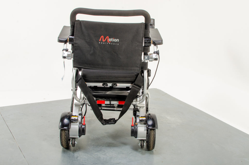 Foldalite Lightweight Lithium Folding Travel Electric Wheelchair Powerchair Motion Healthcare