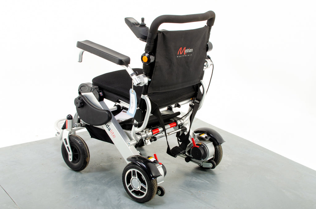 Foldalite Lightweight Lithium Folding Travel Electric Wheelchair Powerchair Motion Healthcare