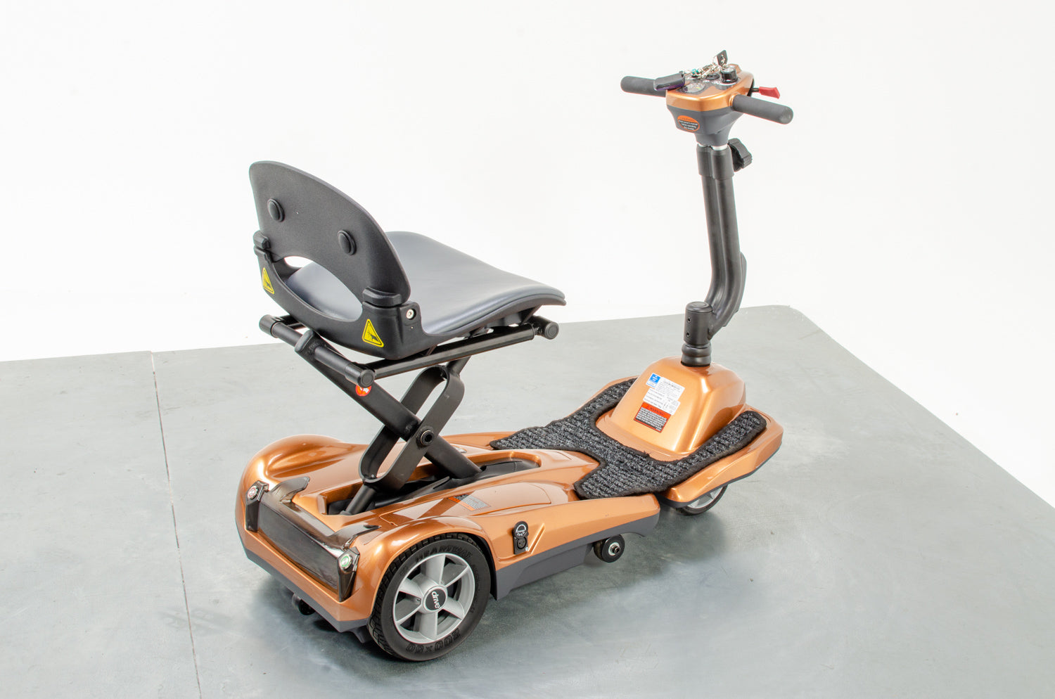 Drive Dual-Wheel Auto Folding Lightweight Compact Mobility Scooter Lithium