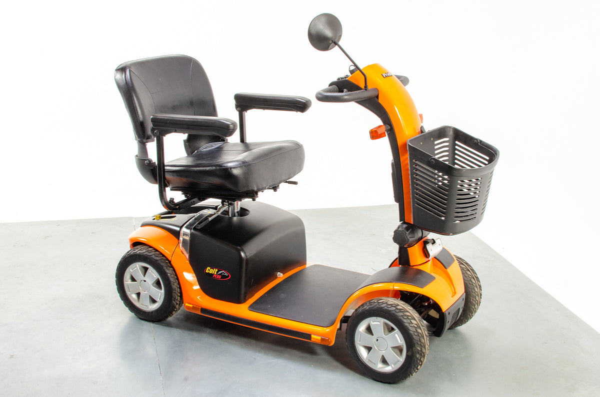 Pride Colt Plus Used Mobility Scooter Midsize Pavement Transportable 25 Stone Folding Main image