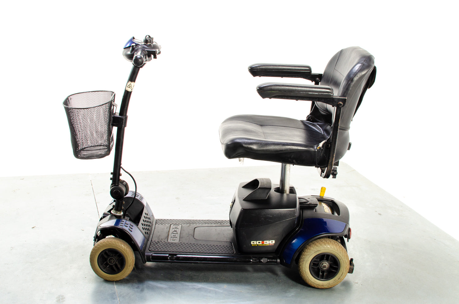 Pride Go-Go Elite Traveller Plus Used Mobility Scooter Small Transportable Lightweight Folding