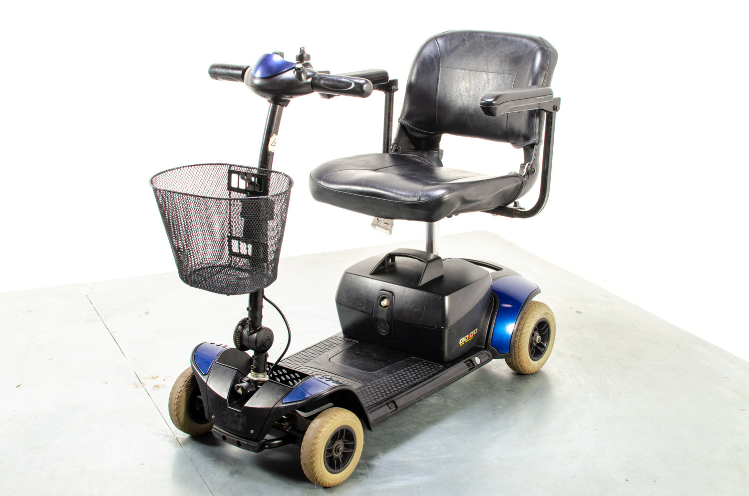 Pride Go-Go Elite Traveller Plus Used Mobility Scooter Small Transportable Lightweight Folding