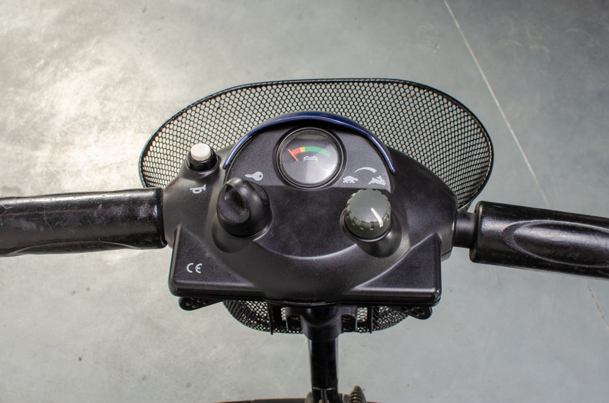 Pride Go-Go Elite Traveller Plus Used Mobility Scooter Small Transportable Lightweight Folding