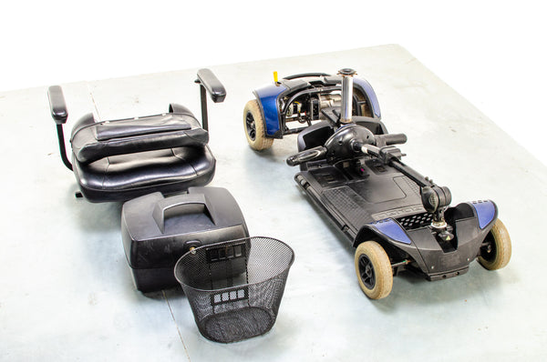 Pride Go-Go Elite Traveller Plus Used Mobility Scooter Small Transportable Lightweight Folding