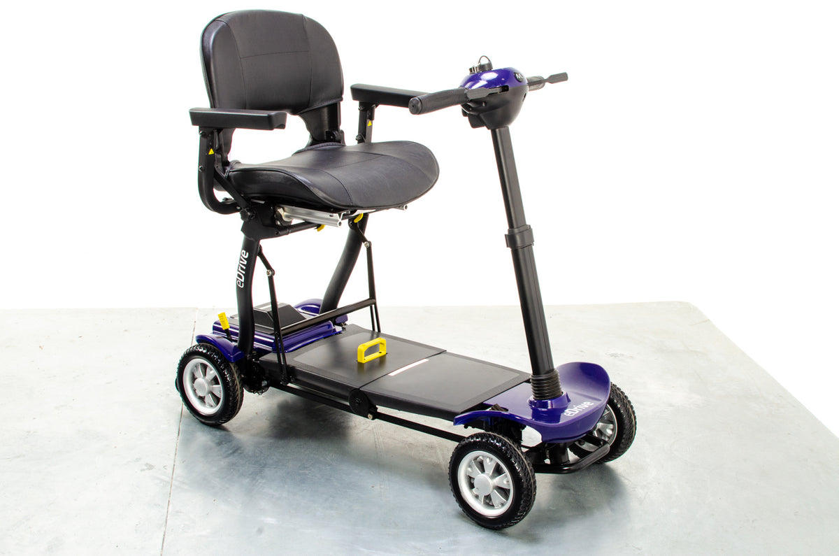 eDrive Remote Auto Folding Electric Mobility Scooter Lithium Aluminium Lightweight Main image