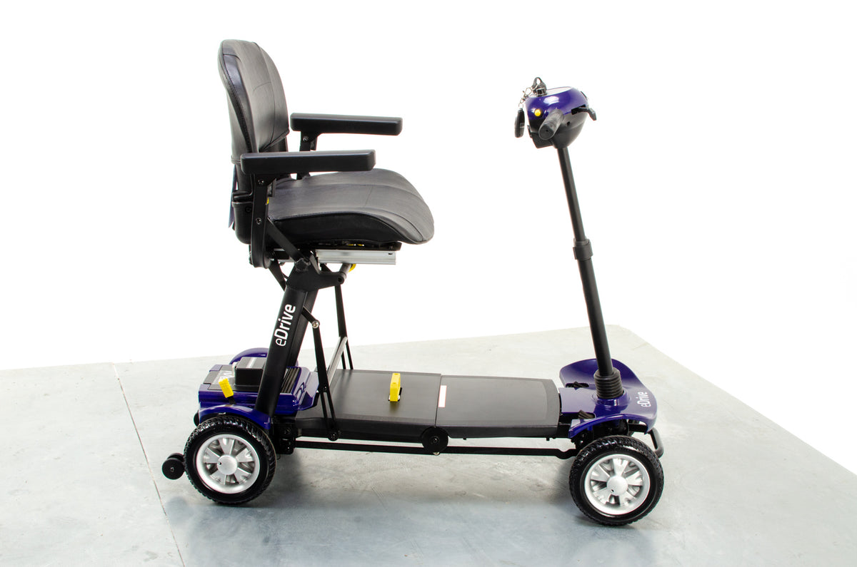 eDrive Remote Auto Folding Electric Mobility Scooter Lithium Aluminium Lightweight