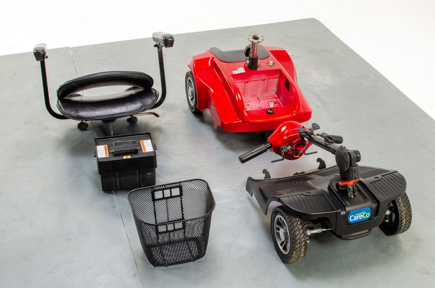 CareCo Eclipse Used Mobility Scooter Small Transportable Lighweight Boot Secondary image