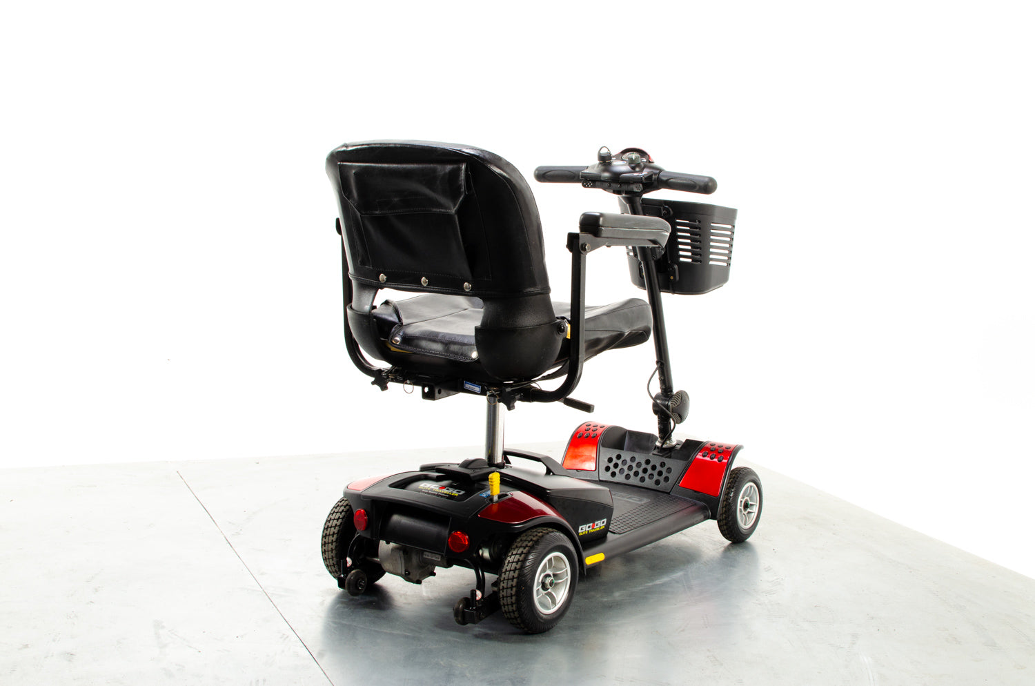 Pride Go-Go Elite Traveller Blue Mobility Scooter Boot Transportable Folding