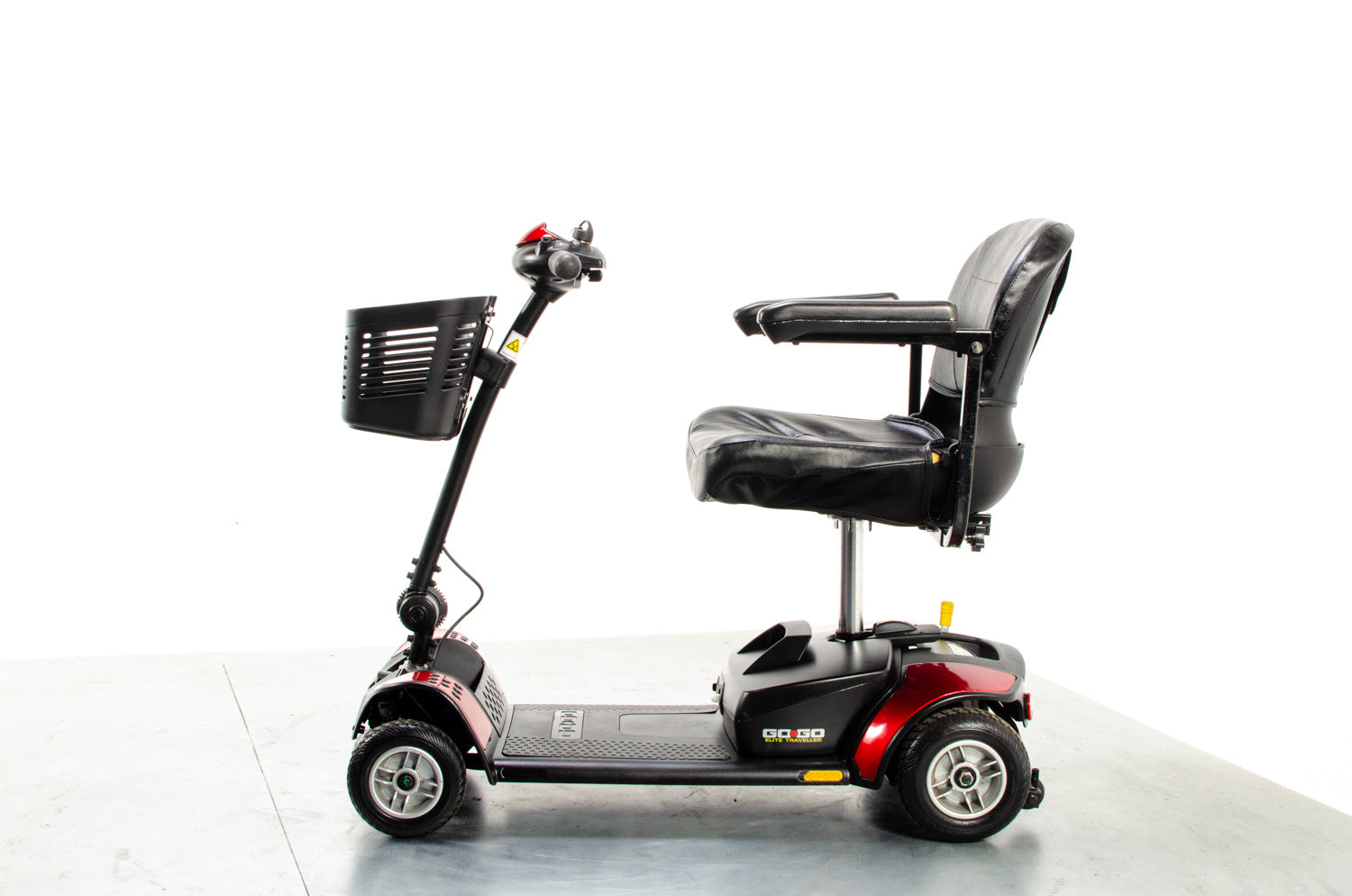 Pride Go-Go Elite Traveller Blue Mobility Scooter Boot Transportable Folding