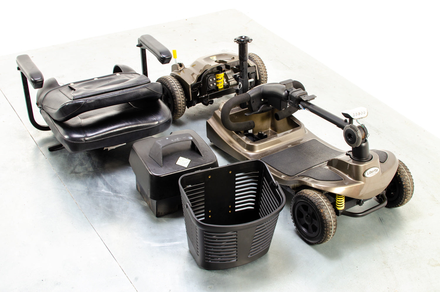 Liberty Vogue Used Mobility Scooter Suspension Transportable One Rehab Secondary image
