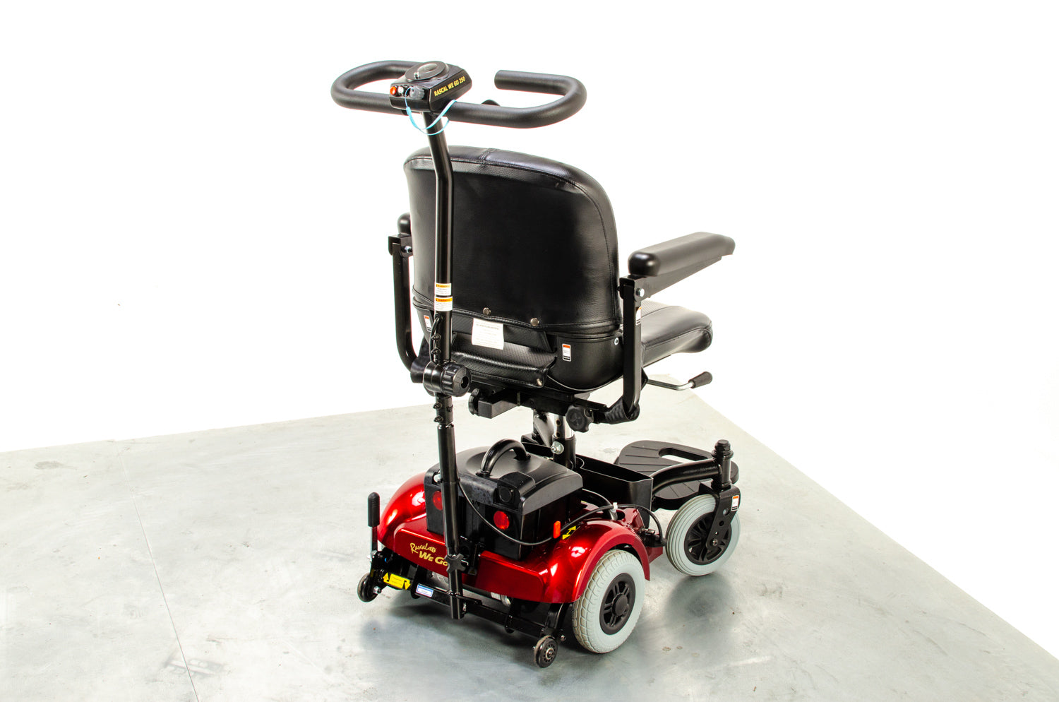 Rascal WeGo Electric Wheelchair Powerchair Attendant Controlled Transportable