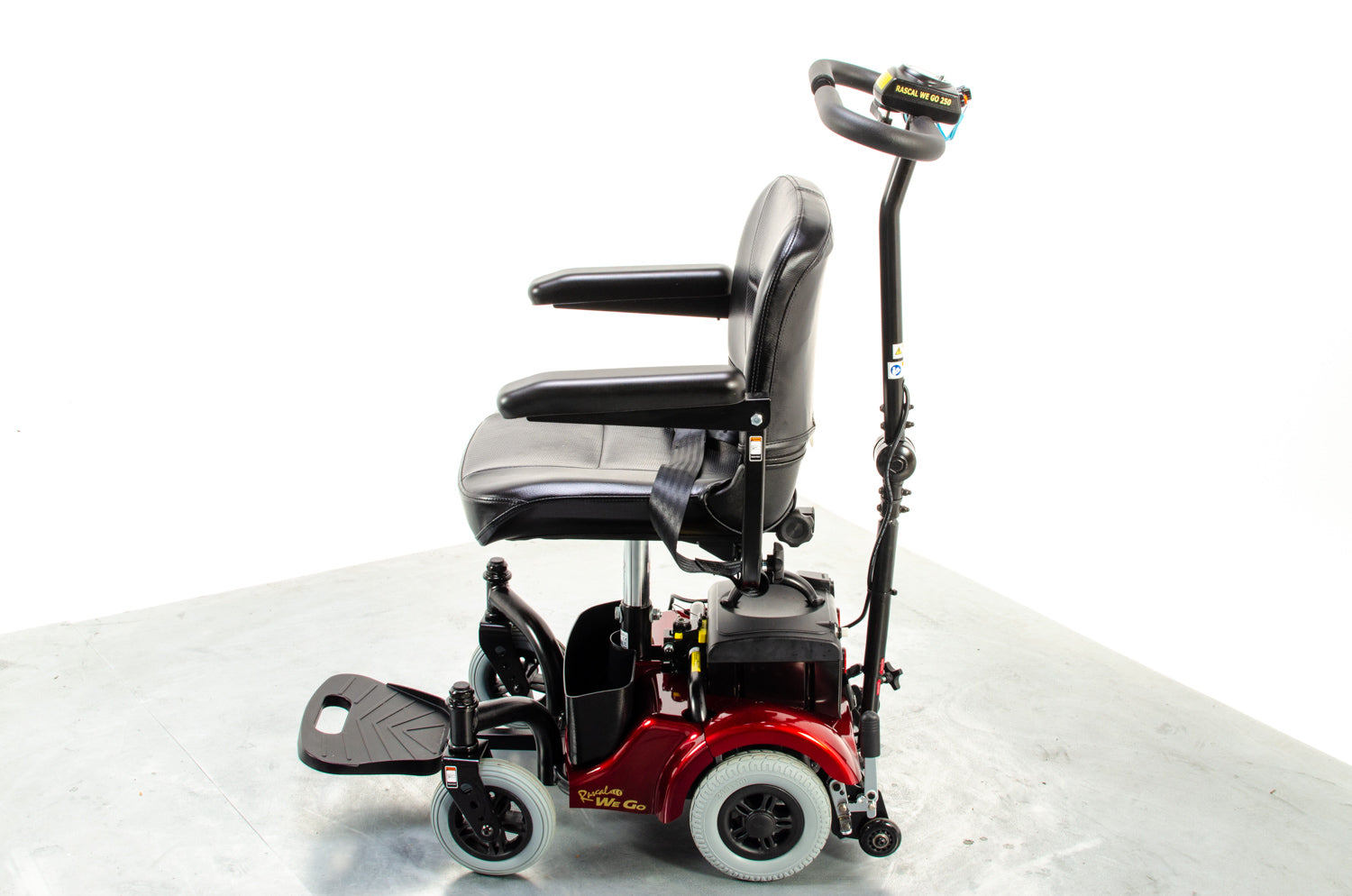 Rascal WeGo Electric Wheelchair Powerchair Attendant Controlled Transportable