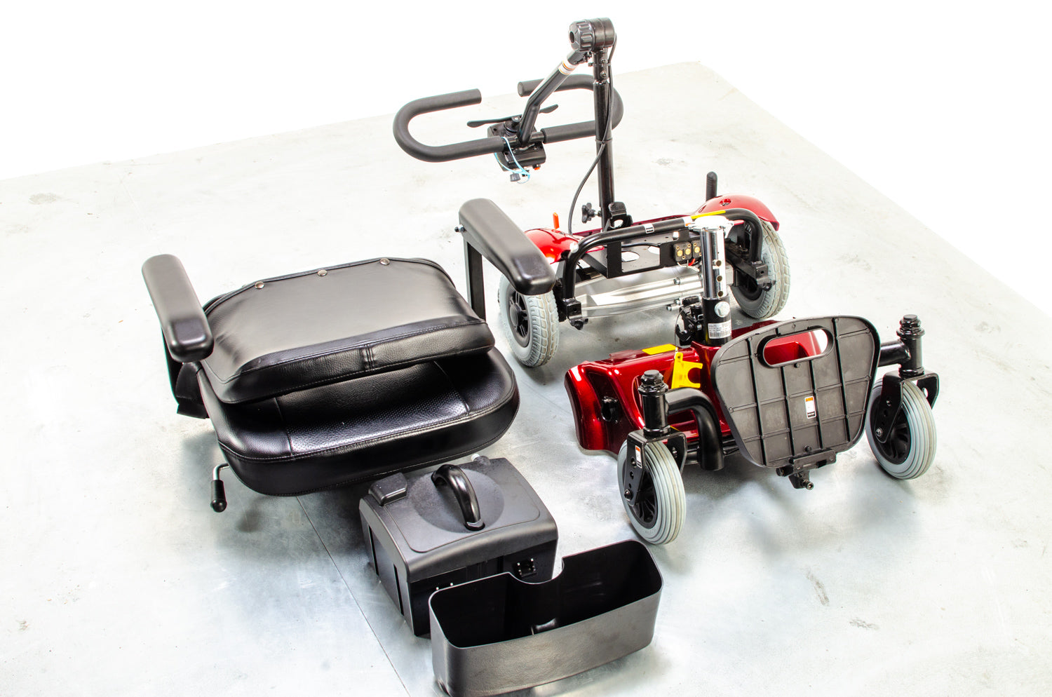 Rascal WeGo Electric Wheelchair Powerchair Attendant Controlled Transportable Secondary image
