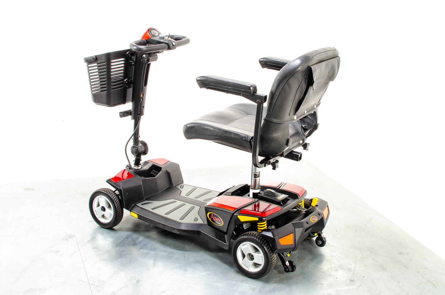 Pride Apex Rapid Used Mobility Scooter Small Transportable Boot Portable Folding