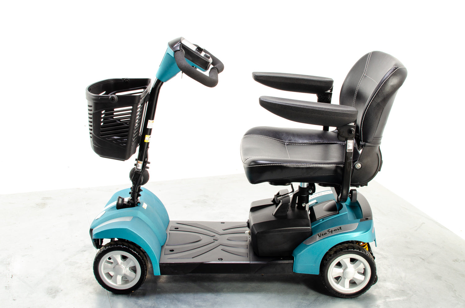 2019 Rascal Veo Sport Used Electric Mobility Scooter 4mph Transportable Teal