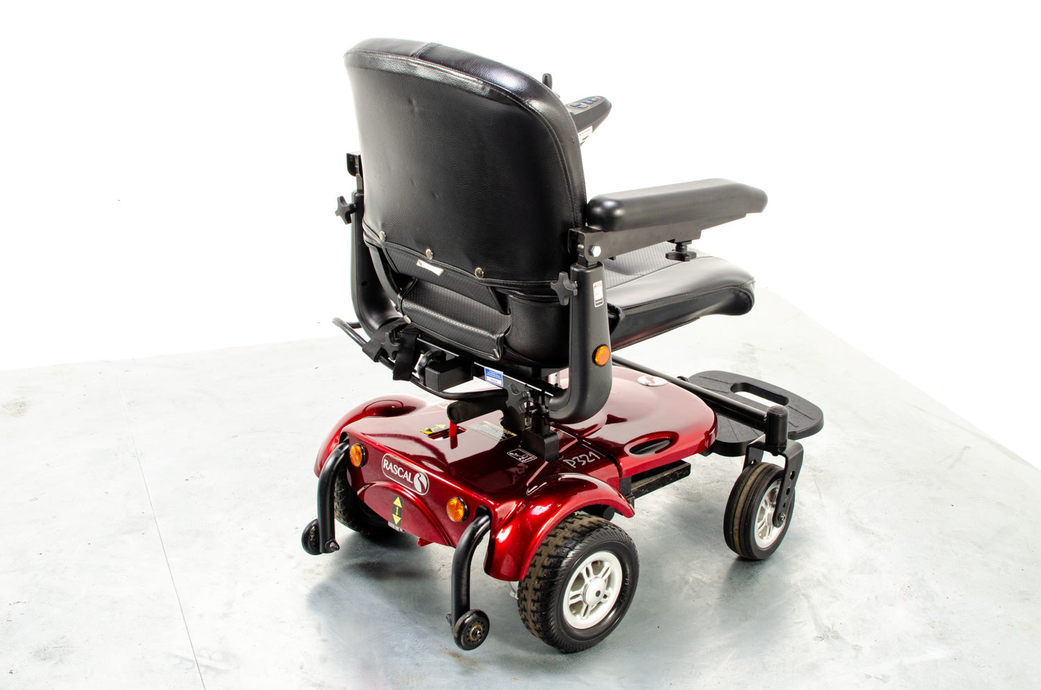 2017 Rascal P321 Electric Wheelchair Powerchair Indoor Small Red