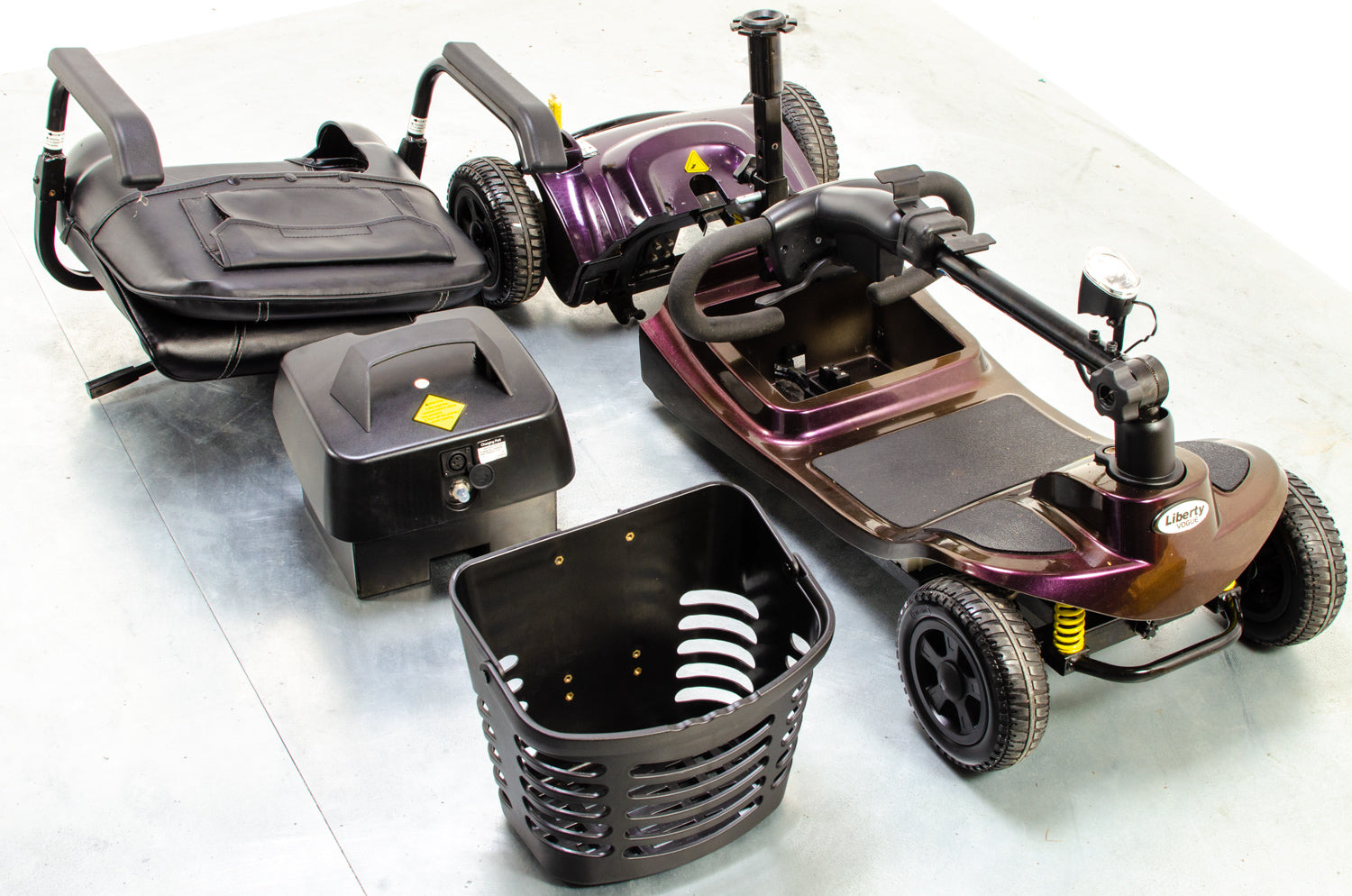 Liberty Vogue Used Mobility Scooter Suspension Transportable Lightweight One Rehab Secondary image
