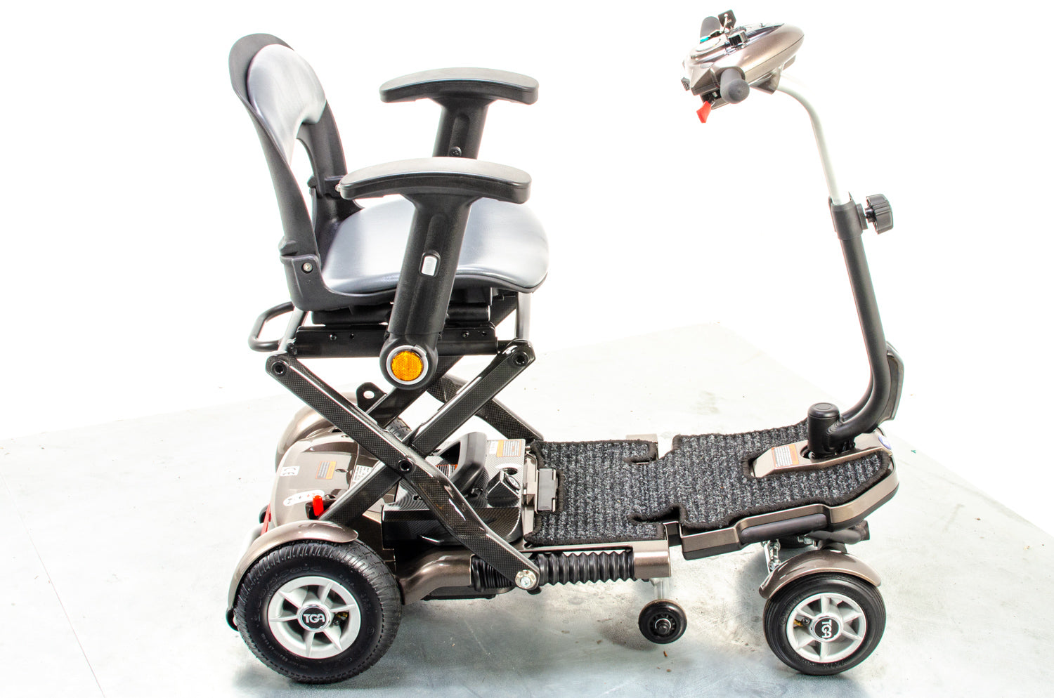 TGA Minimo Plus 4 Used Electric Mobility Scooter Lithium Compact Folding Transportable Travel