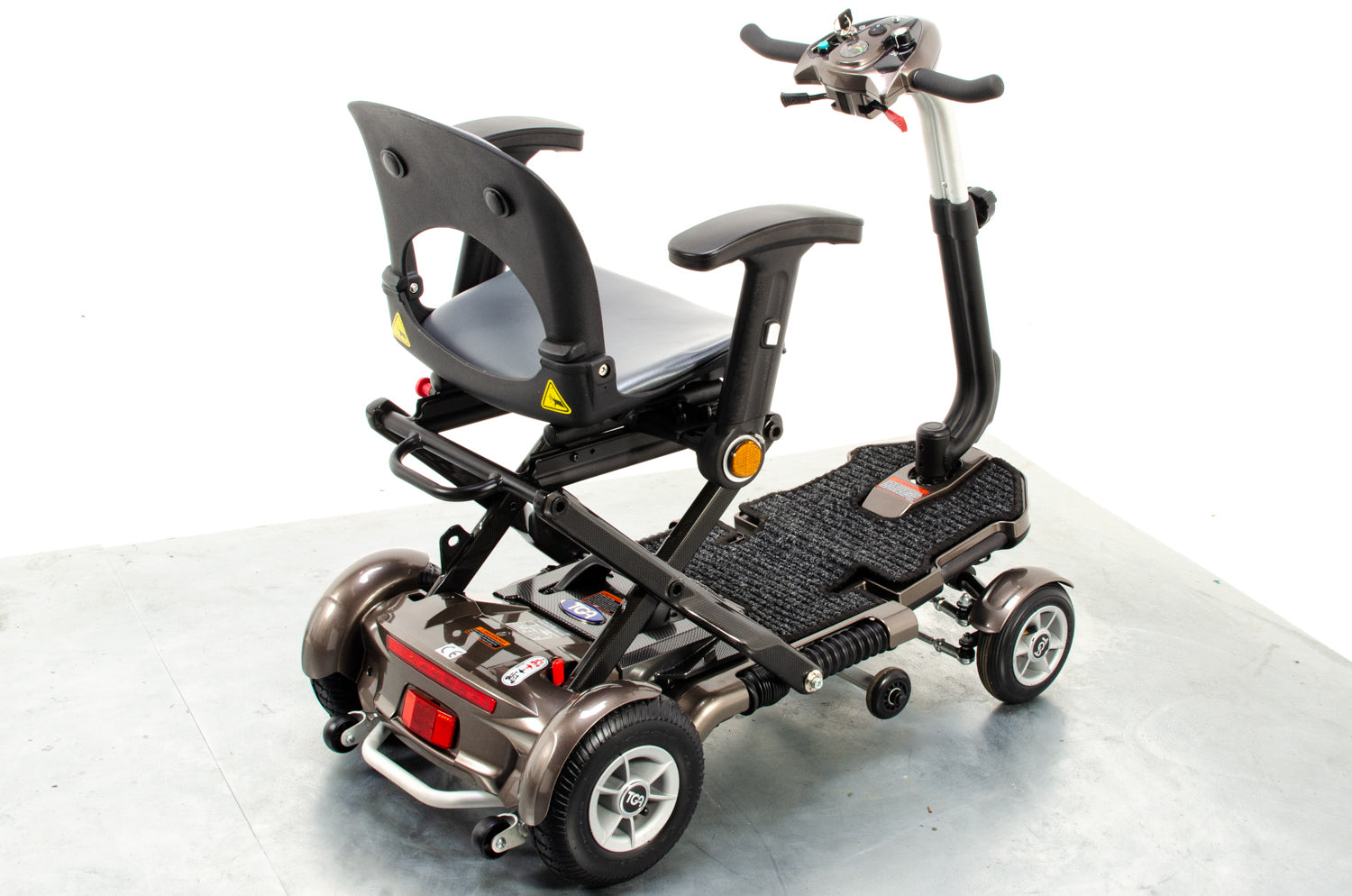 TGA Minimo Plus 4 Used Electric Mobility Scooter Lithium Compact Folding Transportable Travel