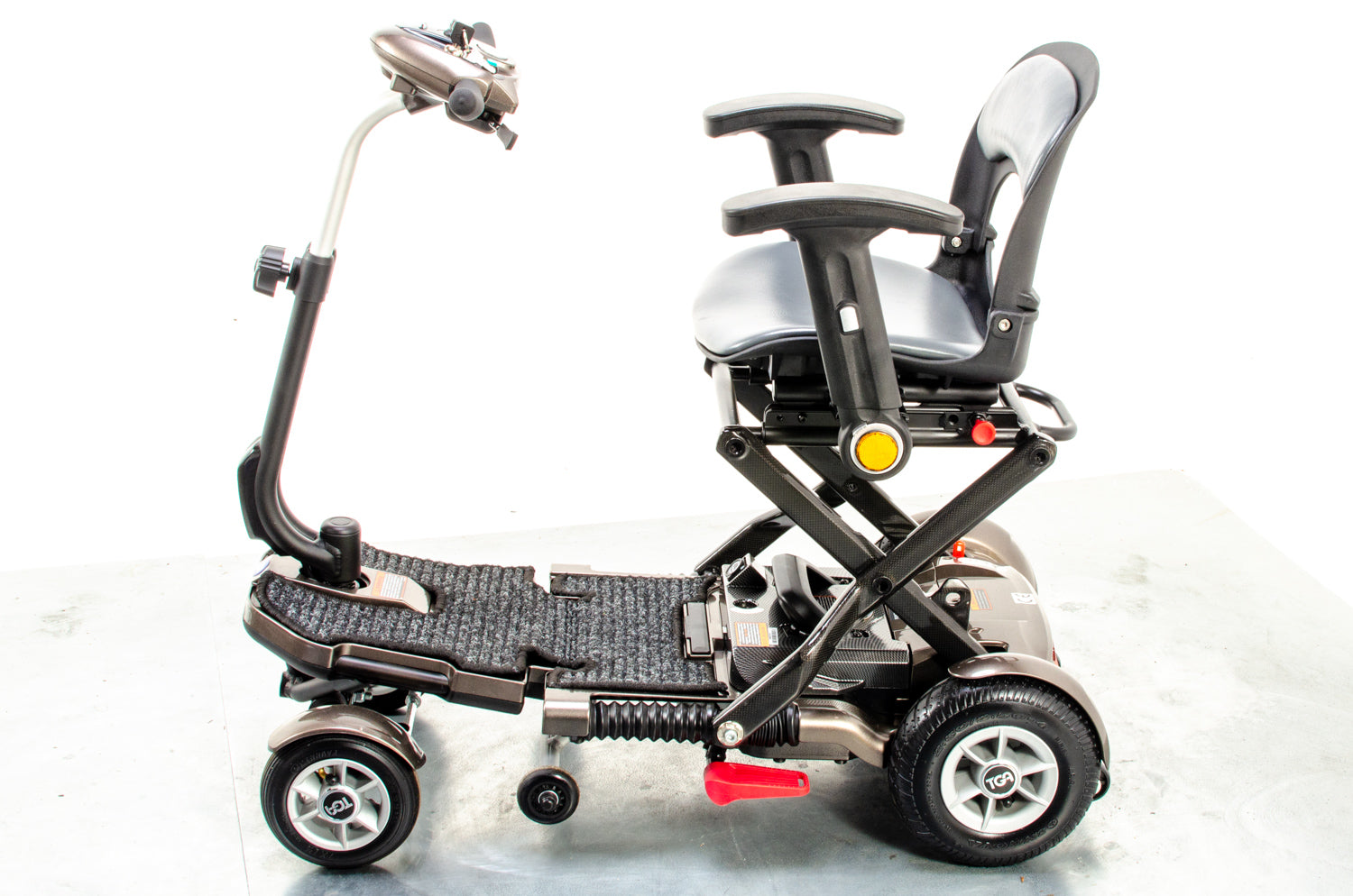 TGA Minimo Plus 4 Used Electric Mobility Scooter Lithium Compact Folding Transportable Travel