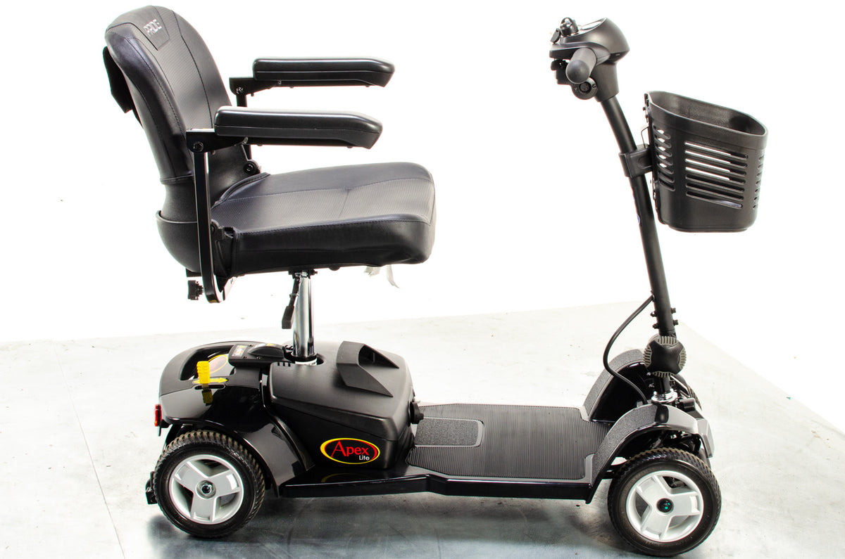 Pride Apex Lite Lightweight Transportable Mobility Boot Scooter Black Portable