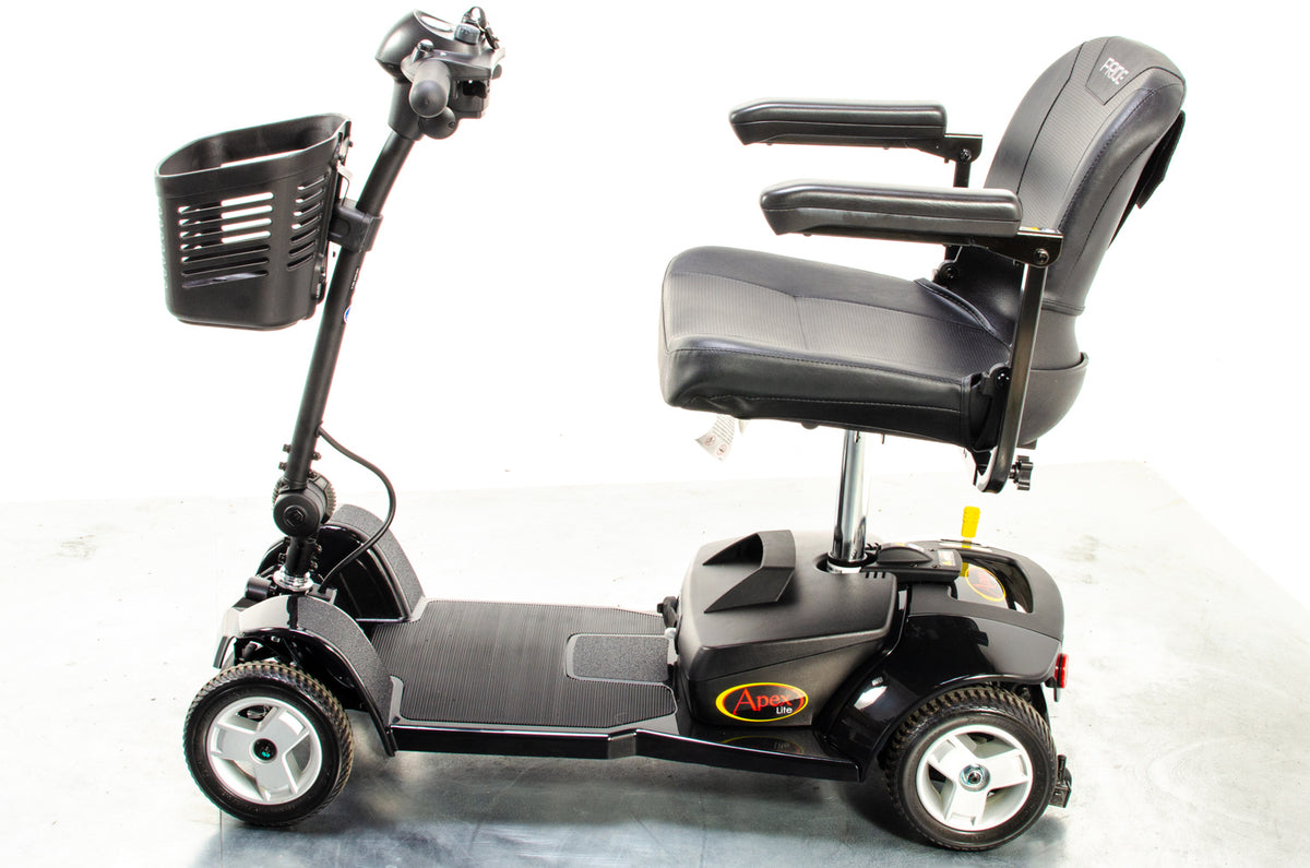 Pride Apex Lite Lightweight Transportable Mobility Boot Scooter Black Portable