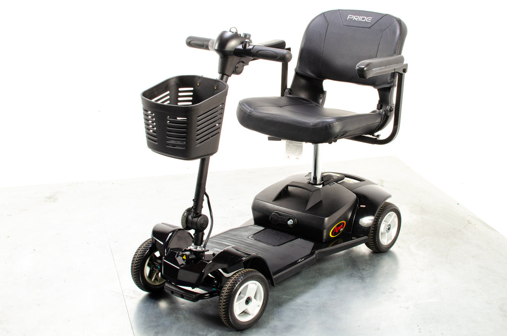 Pride Apex Lite Lightweight Transportable Mobility Boot Scooter Black Portable