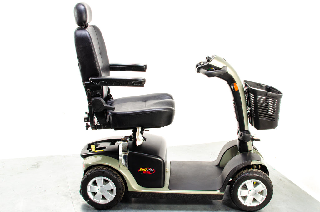 Pride Colt Deluxe Used Electric Mobility Scooter 6mph Transportable Suspension Road Pavement Solid Tyres