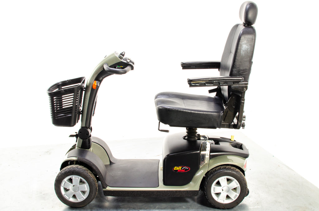 Pride Colt Deluxe Used Electric Mobility Scooter 6mph Transportable Suspension Road Pavement Solid Tyres
