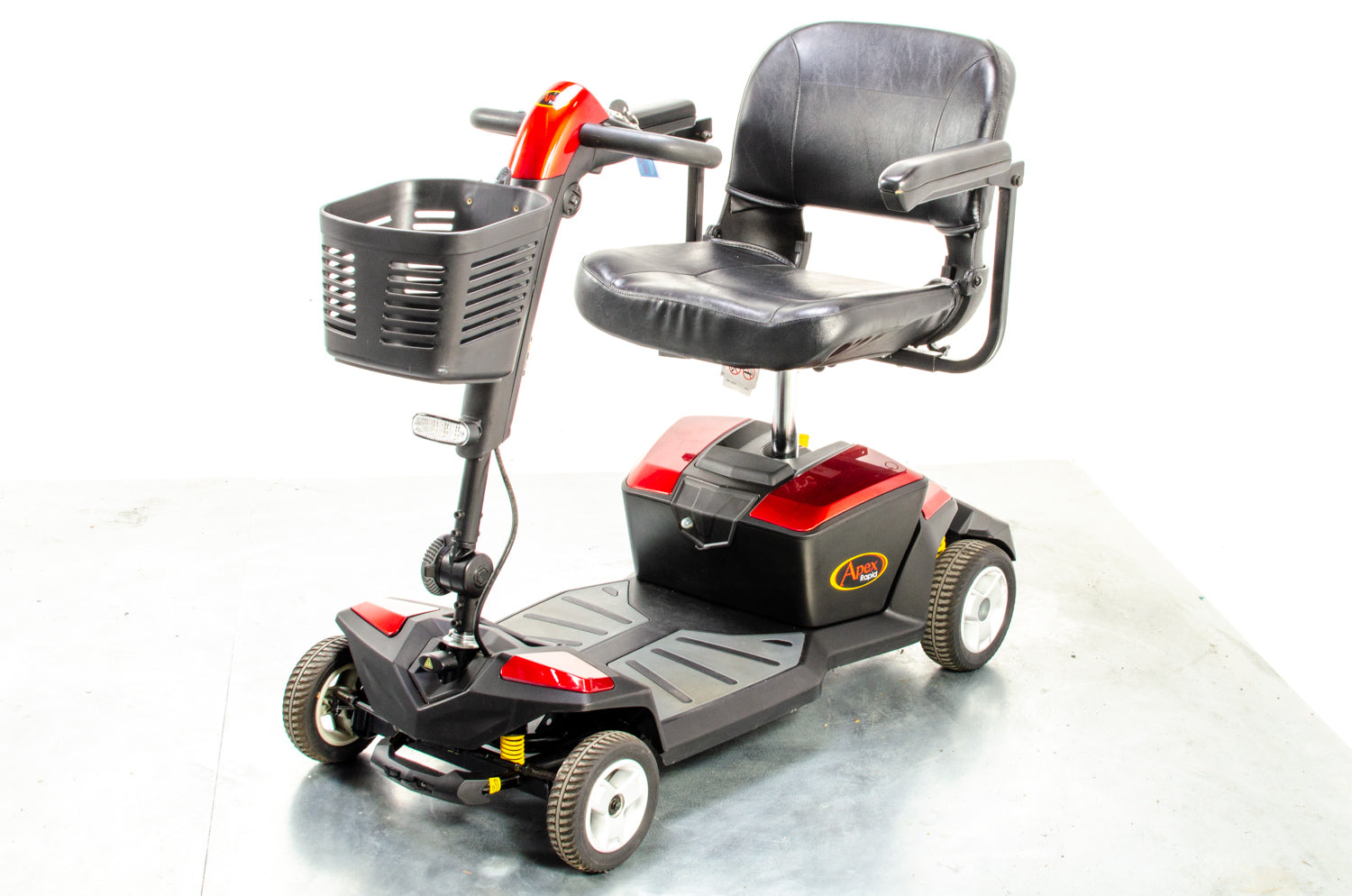 Pride Apex Rapid Used Mobility Scooter Small Transportable Lightweight Boot Suspension