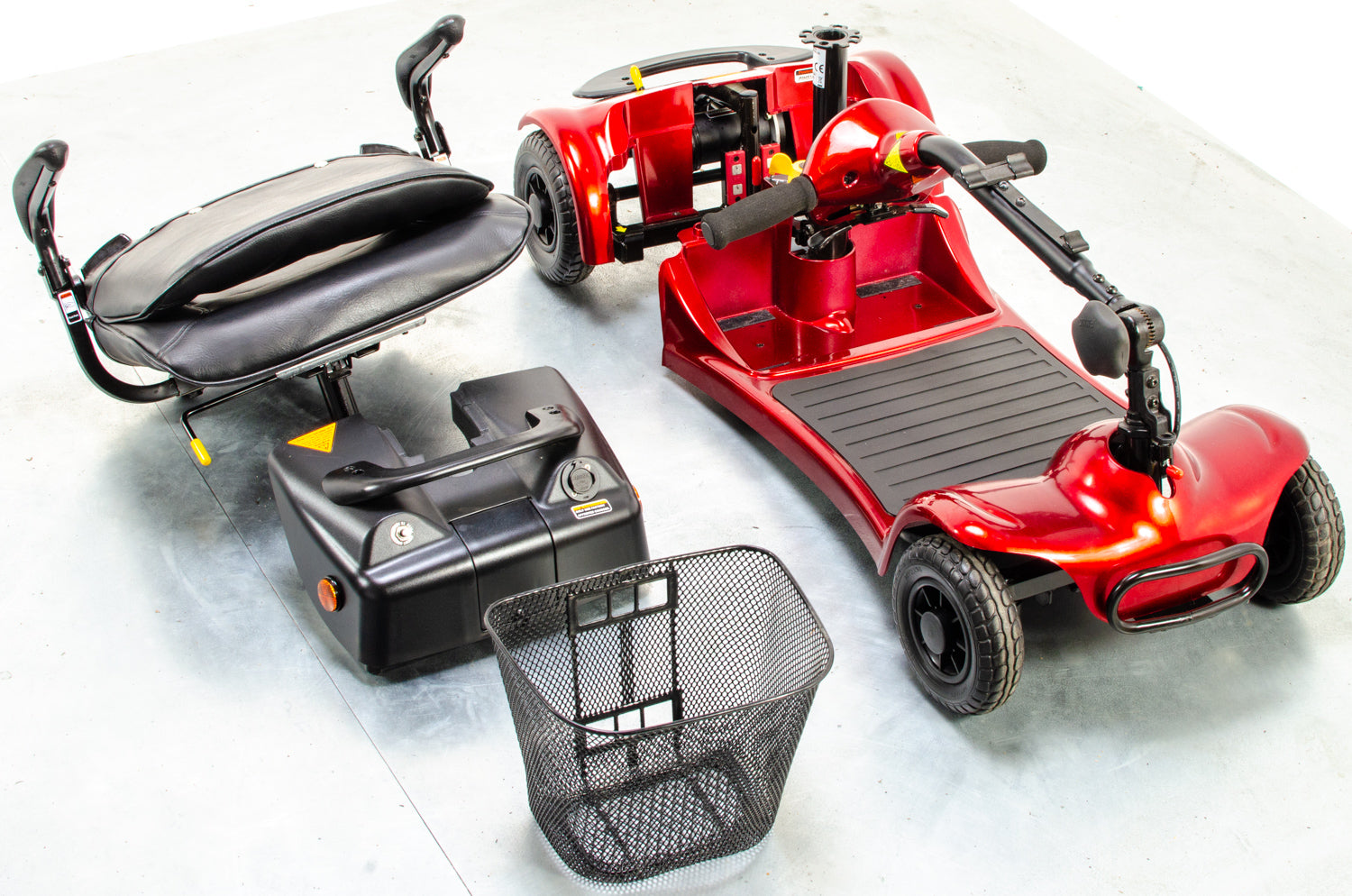 Ultralite 480 Used Electric Mobility Scooter Small Boot Transportable Lightweight Secondary image