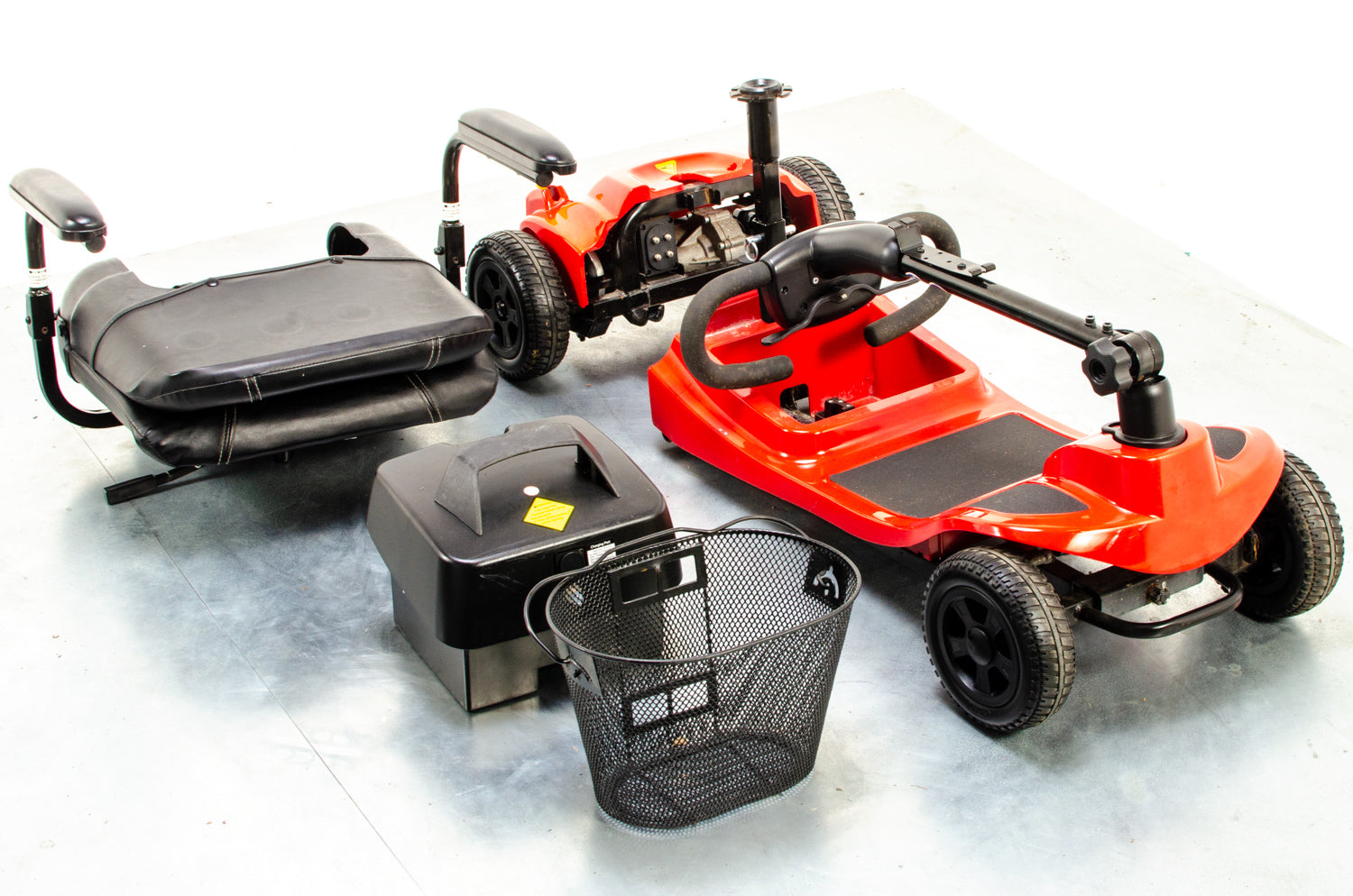 One Rehab Liberty Used Mobility Scooter Small Transportable Portable Lightweight Secondary image